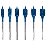 Bosch EXPERT SelfCut Speed Flachfräsbohrer-Set, 14/16/18/20/22/24 mm, 6-tlg. #2608900332