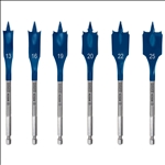 Bosch EXPERT SelfCut Speed Flachfräsbohrer-Set, 13/16/19/20/22/25 mm, 6-tlg. #2608900333