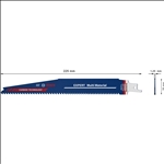 Bosch EXPERT ‘Multi Material’ S 1156 XHM Säbelsägeblatt, 3 Stück #2608900392