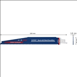 Bosch EXPERT Wood with Metal Demolition S1167XHM Säbelsägeblatt, 1 Stück #2608900398