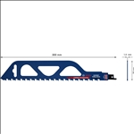 Bosch EXPERT ‘Hollow Brick’ S 1243 HM Säbelsägeblatt, 1 Stück #2608900417