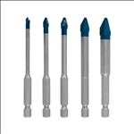 Bosch EXPERT HEX-9 HardCeramic Bohrer-Set, 4/5/6/8/10 mm, 5-tlg. #2608900597