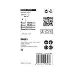 Bosch CYL-9 MC Bohrer-Set 4tlg EXPERT #2608900645
