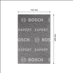 Bosch EXPERT N880 Vliespad zum Handschleifen, 152 x 229 mm, ultrafein S, 20-tlg. #2608901216