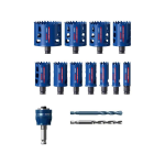 Bosch EXPERT Tough Material Lochsäge-Set, 20/22/25/32/35/40/44/51/60/64/76 mm, 14-tlg. #2608900447