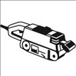 Bosch Feinschleifplatte für Bandschleifer, für GBS 75 AE/AE Set #2601098043