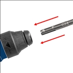 Bosch Universalhalter, mit SDS plus-Aufnahmeschaft, 1/4-Zoll, 78 mm, 11 mm #2607000206