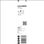 Bosch EXPERT HEX-9 Multi Construction Bohrer, 6x60x100 mm #2608900574