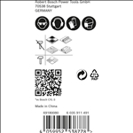 Bosch EXPERT HEX-9 Multi Construction Bohrer-Set, 5/6/8x100 mm, 3-tlg. #2608900584