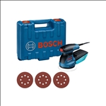 Bosch Exzenterschleifer GEX 125-1 AE, mit 3 x Schleifblatt C470, in Handwerkerkoffer #0601387504