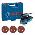 Bosch Exzenterschleifer GEX 125-1 AE, mit 3 x Schleifblatt C470, im Handwerkerkoffer #0601387504