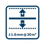 Bosch Optisches Nivelliergerät GOL 26 D, mit Baustativ Messstab u. Handwerkerkoffer #0601068002