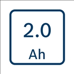 Bosch Akkupack GBA 18 Volt, 2.0 Ah #1600Z00036