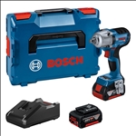 Bosch Akku-Drehschlagschrauber GDS 18V-450 HC, 2 x Akku GBA 18V 5.0Ah in L-BOXX #06019K4003