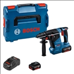 Bosch Akku-Bohrhammer mit SDS plus GBH 18V-24 C, 2 x Akku GBA 18V 5.0Ah in L-BOXX #0611923003