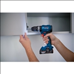 Bosch Akku-Schlagbohrschauber GSB 18V-45, 2x Akku GBA 18V 2.0Ah in L-Case Pick & Click #06019K3306