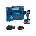 Bosch Akku-Bohrschrauber GSR 18V-90 C, 2 x Akku GBA 18V 4.0Ah, L-BOXX 136 #06019K6003