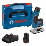 Bosch Akku-Kantenfräse GKF 12V-8, 2 x Akku GBA 12V 3.0Ah in L-BOXX #06016B0000