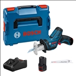 Bosch Akku-Säbelsäge GSA 12V-14, 2 x Akku GBA 12V 3.0Ah in L-BOXX #060164L976