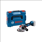 Bosch Akku-Winkelschleifer mit X-LOCK GWX 18V-10, L-BOXX #06017B0101