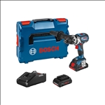 Bosch Akku-Bohrschrauber GSR 18V-110 C, 2 x Akku ProCORE18V, Schnellladegerät, L-BOXX #06019G010A