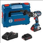 Bosch Akku-Bohrschrauber GSR 18V-110 C, 2 x Akku ProCORE18V 4.0Ah in L-BOXX #06019G010A