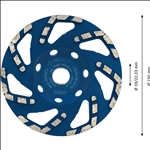 Bosch EXPERT Concrete Topfscheibe, 150x22,23x4,5 mm #2608901478
