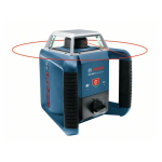 Bosch Rotationslaser GRL 400 H, mit Laserempfänger LR 1 und Transportkoffer #0601061800