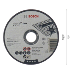 Bosch Trennscheibe 125X1,6 mm f.INOX ger. #2608600220