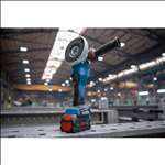 Bosch Akku-Winkelschleifer BITURBO mit X-LOCK GWX 18V-15 PSC, L-BOXX #06019H6G02