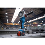 Bosch Akku-Winkelschleifer BITURBO mit X-LOCK GWX 18V-15 P in L-BOXX #06019H6F01