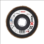 Bosch X-LOCK-Fächerschleifscheibe X551, Expert for Metal, K: 40, Scheibend.: 115 mm #2608619807