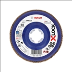 Bosch X-LOCK-Fächerschleifscheibe X551, Expert for Metal, K: 60, 115 mm #2608619812