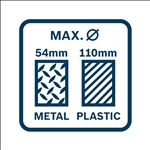 Bosch Akku-Presswerkzeug GPT 18V-32, 1 x XL-BOXX, Kit U #06019M2103