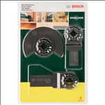 Bosch Starlock Starter-Set Holz, 3-teilig, für Multifunktionsgeräte #2607017323