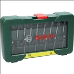 Bosch "15-teiliges HM-Fräser-Set (1/4"" mm Schaft)" #2607019468