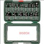 Bosch "15-teiliges HM-Fräser-Set (1/4"" mm Schaft)" #2607019468