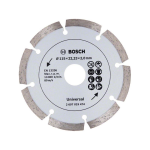 Bosch Diamanttrennscheibe für Baumaterial, Durchmesser: 115 mm #2607019474