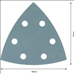 Bosch PRO F355 Schleifblatt, 93 mm, G1200, 5-tlg. #2608605200