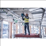 Bosch Akku-Bohrhammer mit SDS plus GBH 18V-22, 2x Akku GBA 18V4.0Ah/L-BOXX, Ringbürst. #0611924003