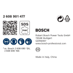 Bosch EXPERT SDS Clean max Flachmeißel-Adapter 25 x 400 mm #2608901477