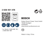 Bosch EXPERT SDS Clean max Spitzmeißel-Adapter 400 mm #2608901476