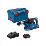 Bosch Akku-Bohrhammer mit SDS plus GBH 18V-22, 2x Akku GBA 18V4.0Ah/L-BOXX, Ringbürst. #0611924003