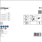 Bosch PRO Ceramic dry X-Lock Bohrkronen-Set, 6 x 30, 8 x 30, 10 x 30, 12 x 30 mm, 4tlg #2607017579