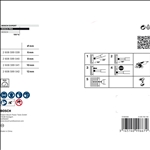 Bosch PRO Ceramic Trockenbohrkronen-Set, 6x30, 8x30, 10x30, 12x30 mm, M14, 4-tlg. #2607017579