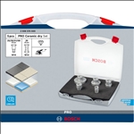 Bosch PRO Ceramic Trockenbohrkronen-Set, 68x33/51x33/35x33/25x33/20x33 mm, M14, 5-tlg. #2608576669