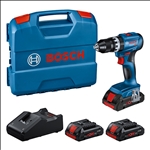 Bosch Prof. Set: Akku-Schlagbohrschrauber GSB 18V-45, 3x ProCORE18V 4.0Ah, L-Case #0615A5002U