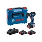 Bosch Prof. Set: Akku-Schlagbohrschrauber GSB 18V-90 C, 3 x ProCORE18V 4.0Ah, L-BOXX #0615A5002W