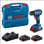Bosch Professional Set: Akku-Bohrschrauber GSR 18V-45, 3 x ProCORE18V 4.0Ah, L-Case #0615A5002N
