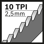 Bosch Pallet Repair S1122HF fast Säbelsägeblatt, 5 Stk #2608656021